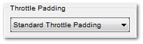 Throttle Padding
